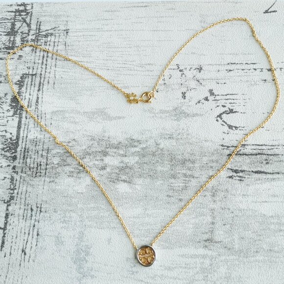 Tory Burch Gold Silver Mix necklace - Miller - Picture 3 of 4